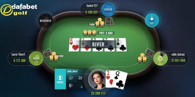 Bàn chơi bài poker